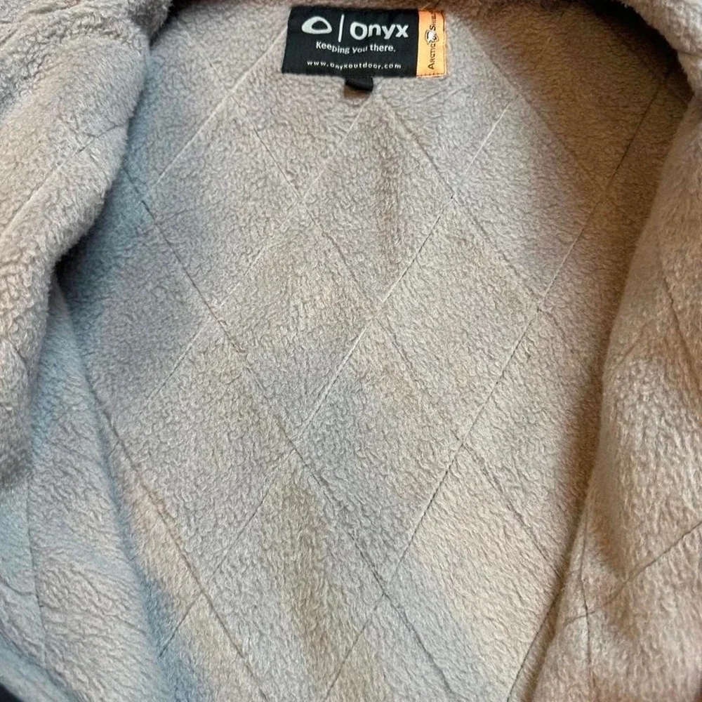 Arctic Shield Onyx‎ black fleece lined outdoor filet size medium